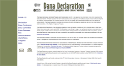 Desktop Screenshot of danadeclaration.org